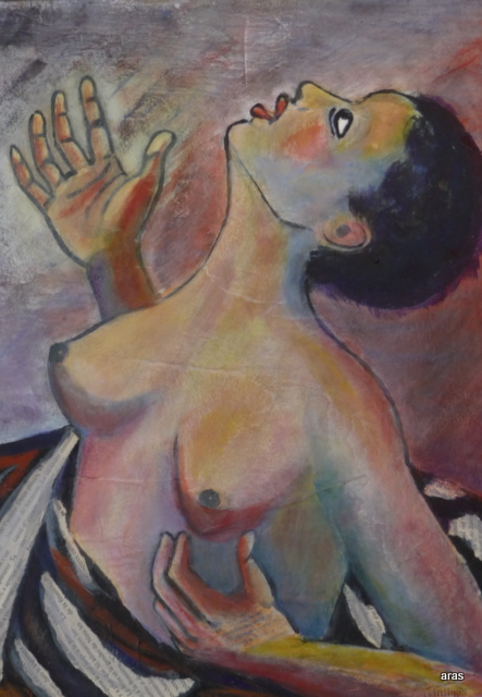 peinture illustrant le cancer du sein